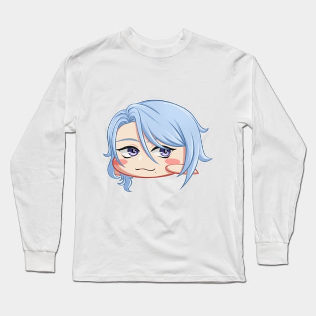 chibi ayato genshin fanart Long Sleeve T-Shirt by moritajung